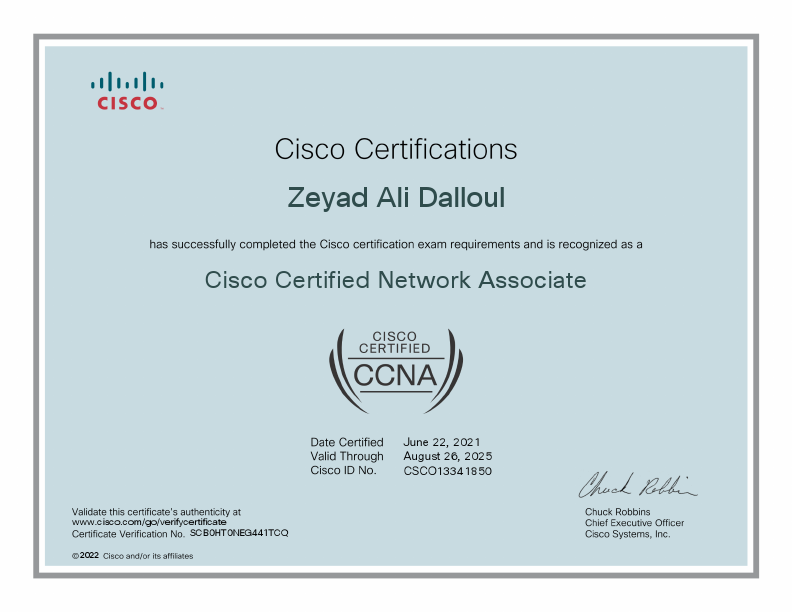 Cisco Certified Network Associate certificate.pdf