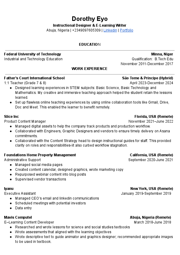 Dorothy E Eyo's Resume 24.pdf