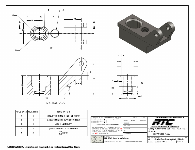 PT 03 - ControlArm-Drawing.pdf
