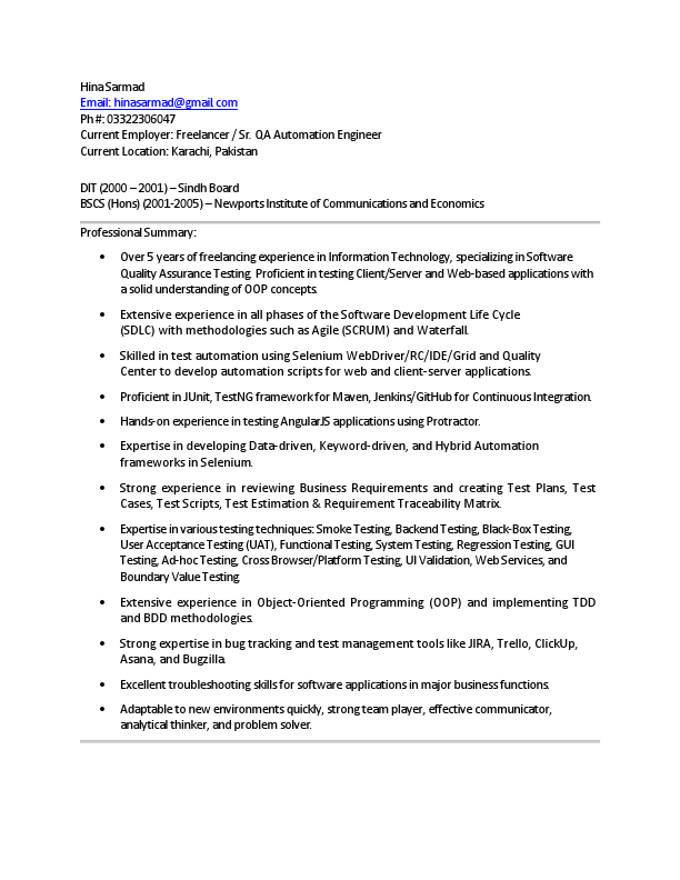 hinaSarmad QA Engineer 1.pdf