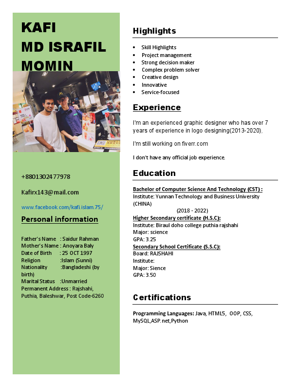 KAFI MD ISRAFIL MOMIN P.CV.pdf