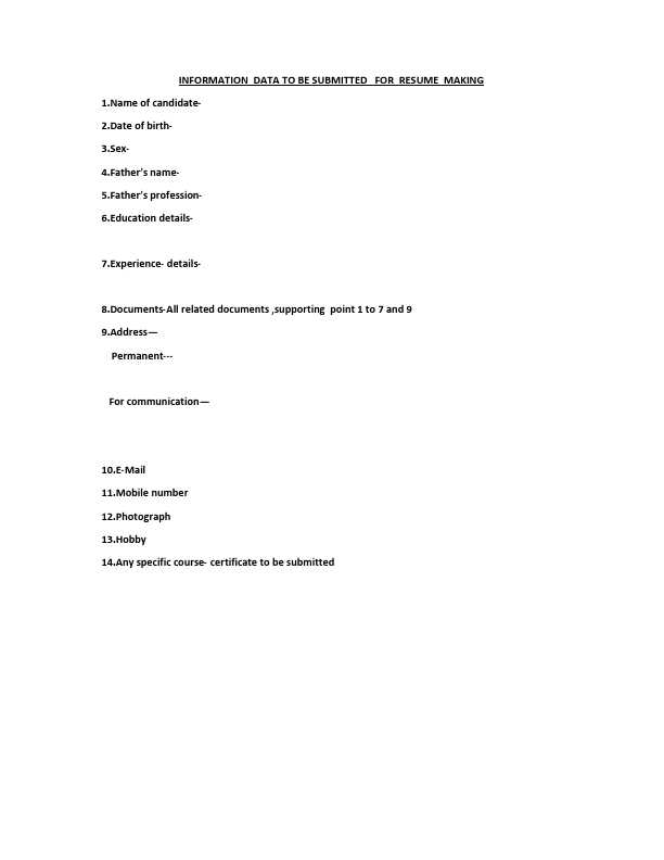 resume making data sheet.pdf