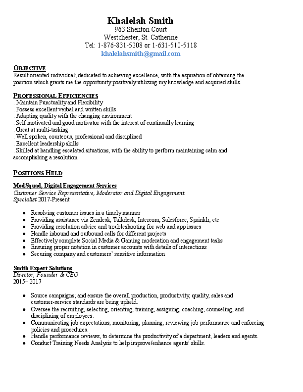 2021 Resume - Khalelah Smith.pdf