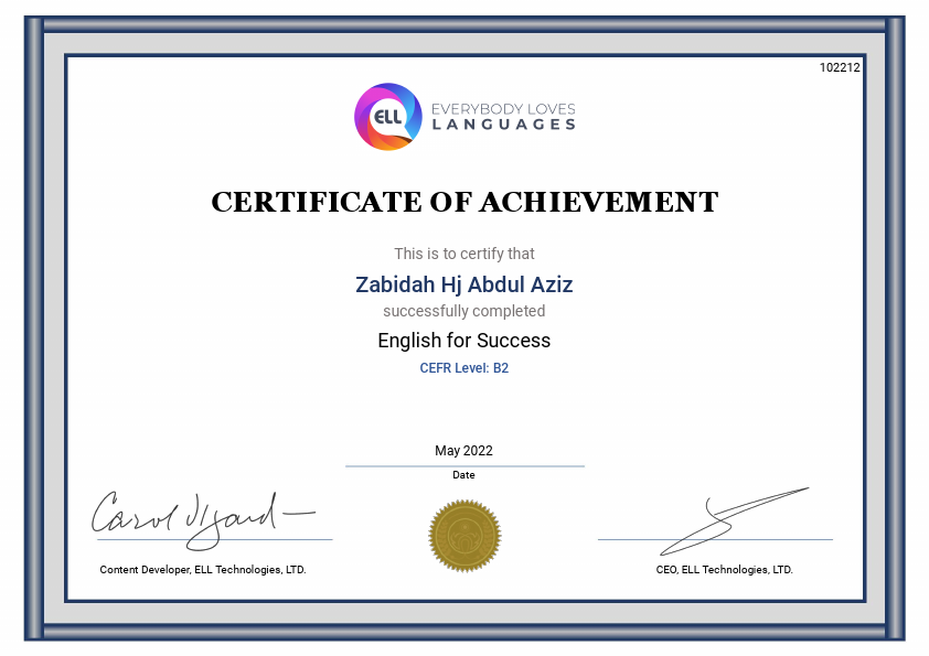 Zabidah Hj Abdul Aziz - CEFR B2.pdf