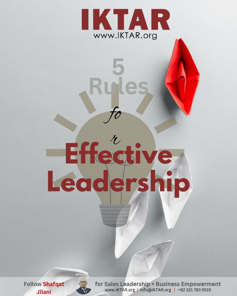 IKTAR 5 Rules for Effective Leadership.pdf