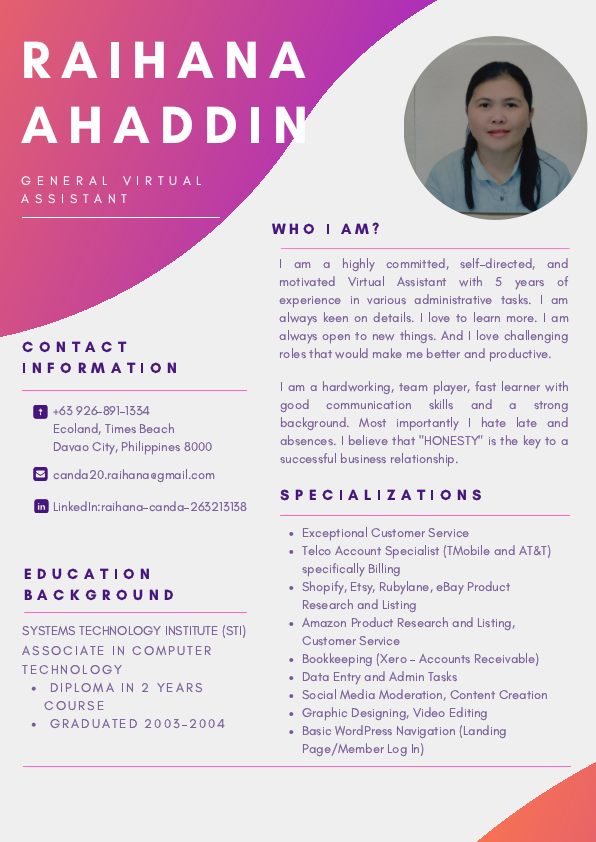 General Virtual Assistant - Raihana Ahaddin.pdf