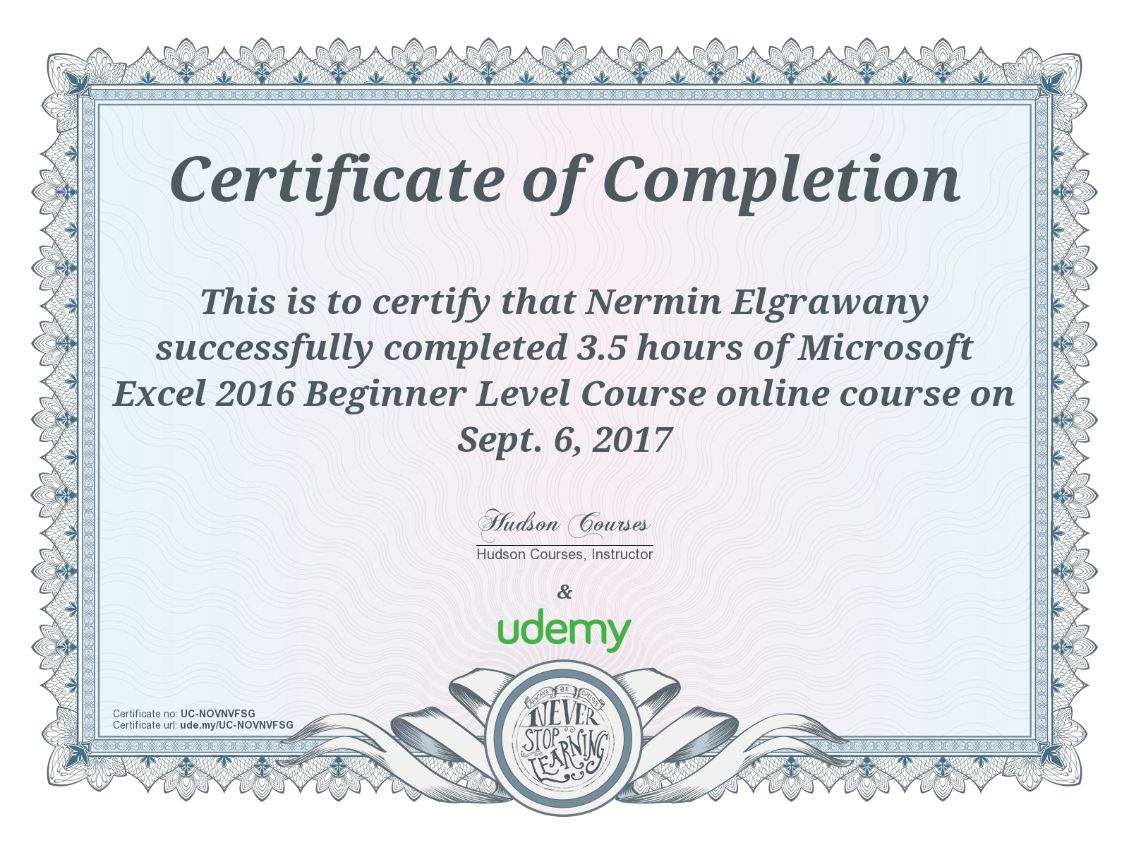 UC- MS Excel 2016 Beginners Course.pdf