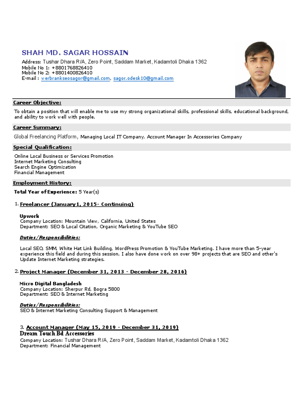 SHAH MD. SAGAR HOSSAIN New CV.pdf