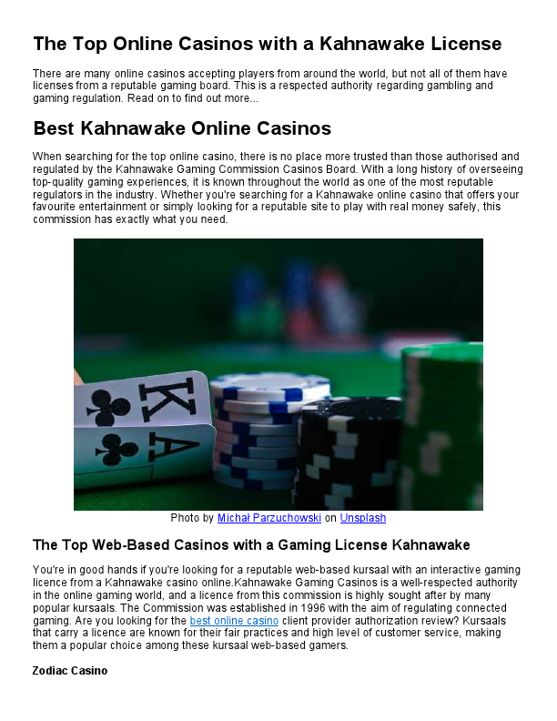 The Best Online Casinos with a Kahnawake License.pdf