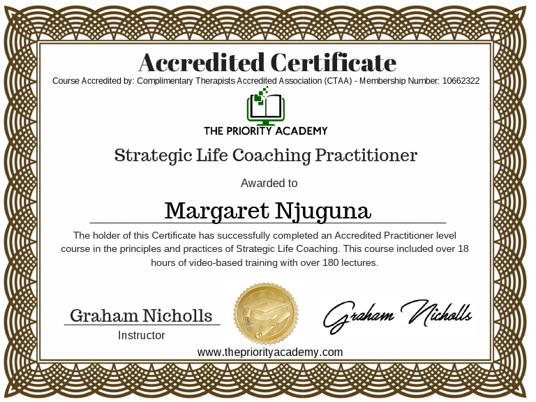 Strategic Life Coach Practictioner - Margaret Njuguna.pdf