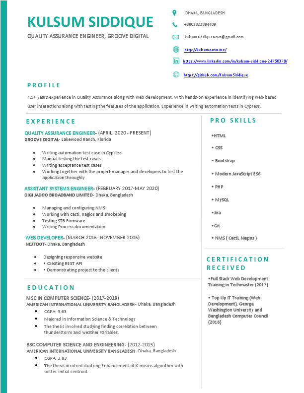 Resume of Kulsum Siddique.pdf