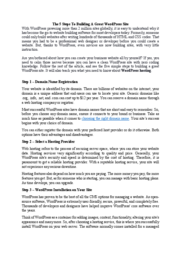 The 5 Steps To Building A Great WordPress Site.edited (1).pdf