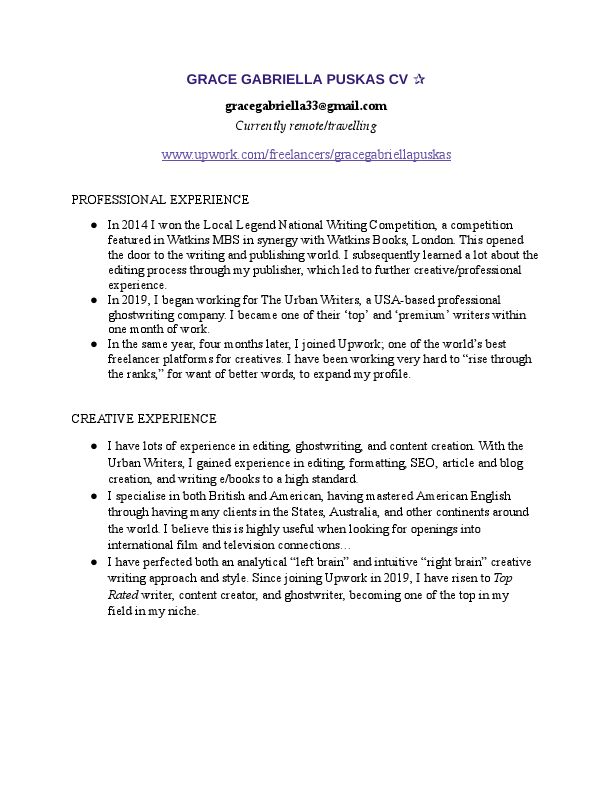 Grace Gabriella Puskas CV (CREATIVE + PROFESSIONAL) ✰.docx.pdf