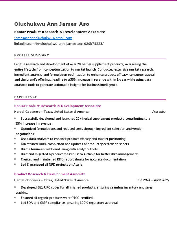 OLUCHUKWU ANN JAMES-ASO RESUME - R&D - DATA ANALYST.docx.pdf