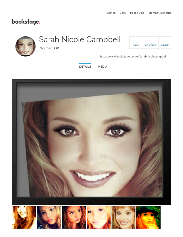 9.Sarah Nicole Campbell - Professional Profile, Photos on Backstage .pdf