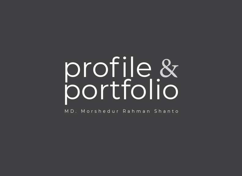 Morshed Shanto Portfolio & profile.pdf