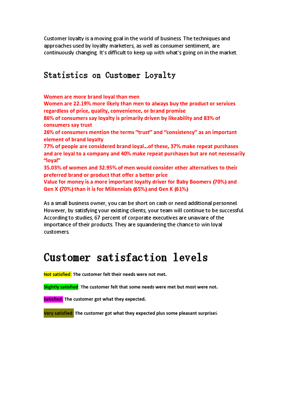 Taking customer loyalty to new height for small business.pdf