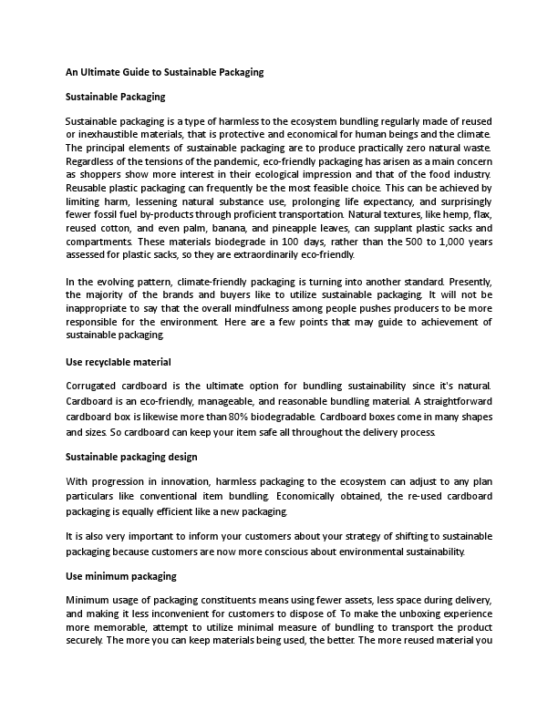 An Ultimate Guide to Sustainable Packaging.docx.pdf