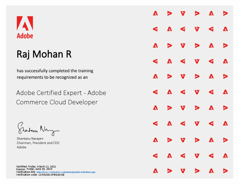 Adobe Certified Expert - Adobe Commerce Cloud Developer certificate.pdf