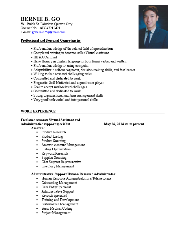 Bernie Go_CV_Virtual Assistant.pdf