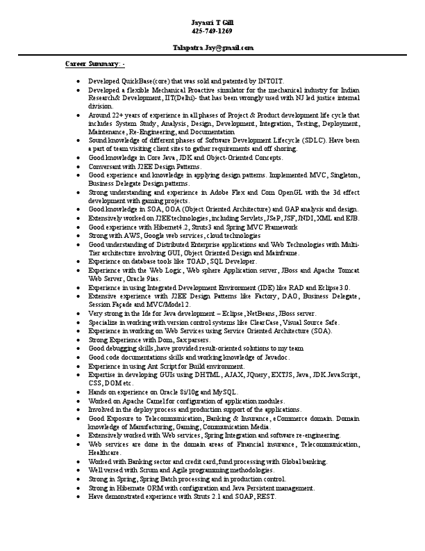 Jayasri T Gill , Director. Java Architect.pdf