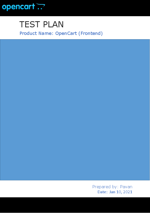 OpenCart -Test Plan.pdf