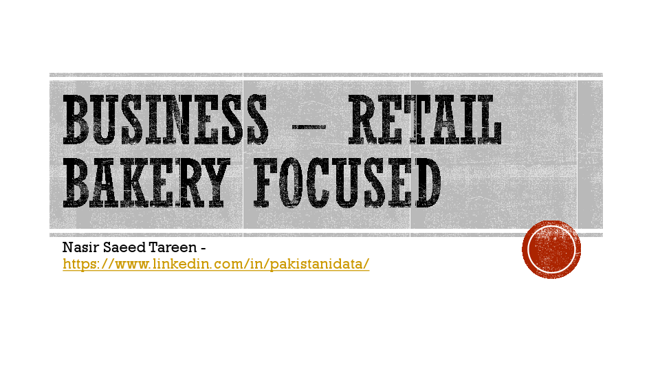 Strategy - Retail Store in Pakistan -Bakery Focused.pdf