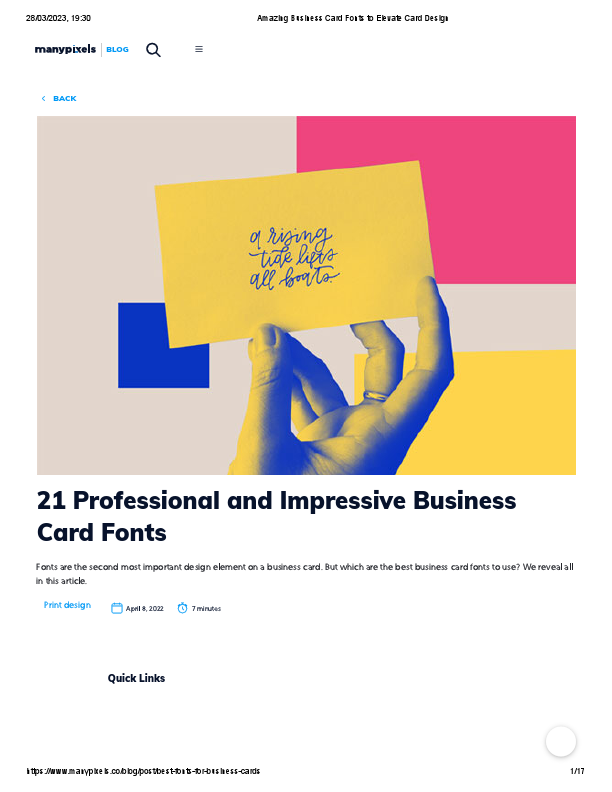 Amazing Business Card Fonts to Elevate Card Design.pdf