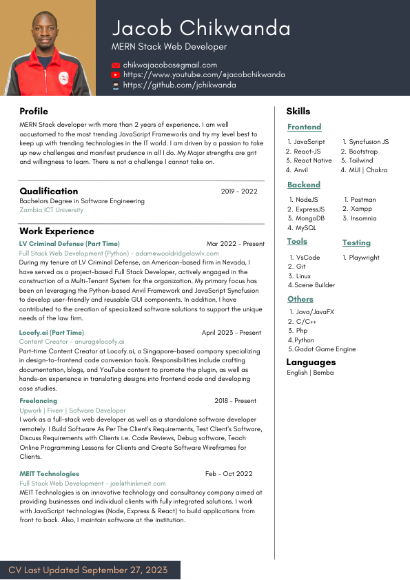 Jacob Chikwanda's CV.pdf