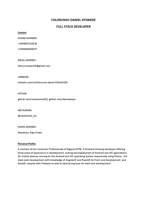 Folorunso Daniel Resume New.pdf