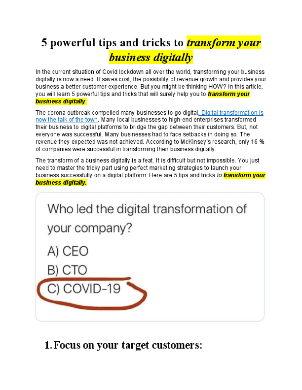 5 powerful tips and tricks to transform your business digitally.pdf