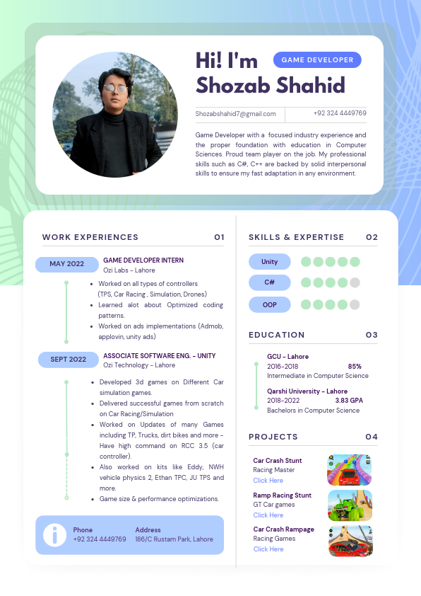 CV_Shozab Shahid_Game Developer.pdf