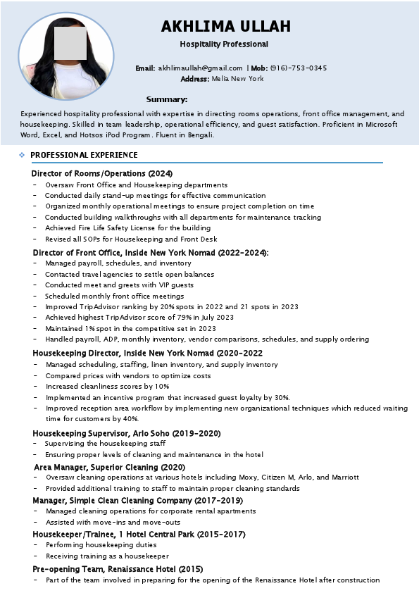 AKHLIMA ULLAH Hospitality Professional New York.pdf