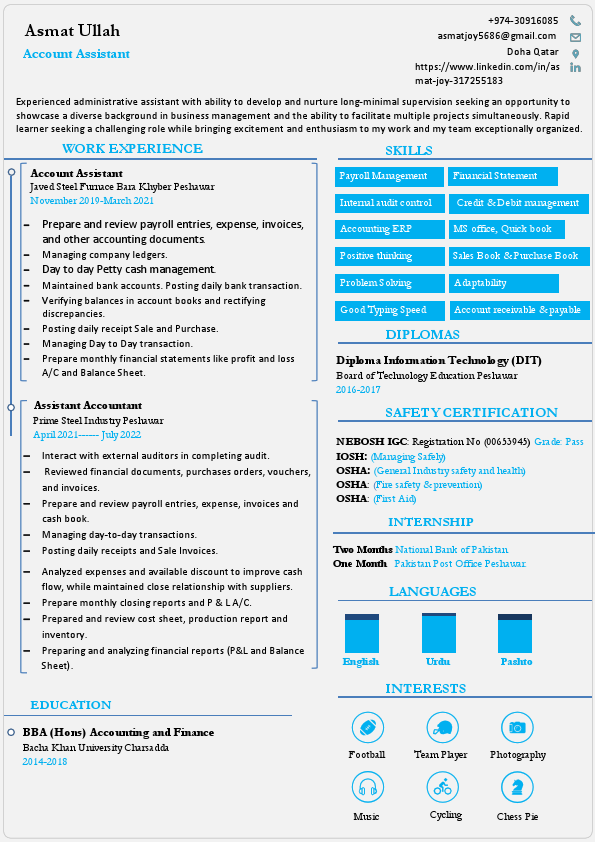 Asmat  Ullah Account Assistant.pdf