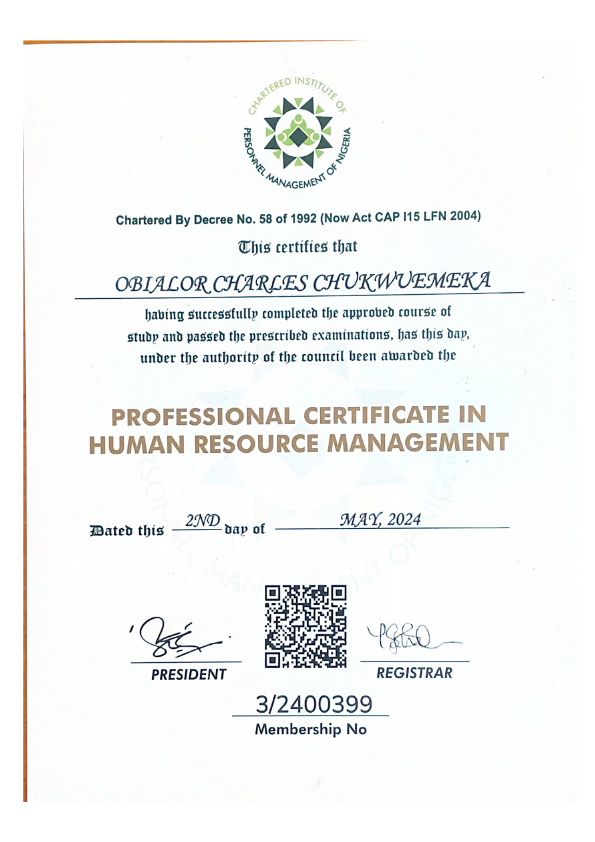 CIPM Professional Certificate in Human Resource Management.pdf