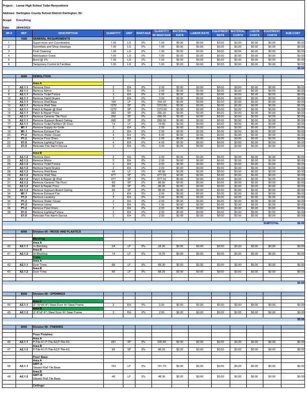 TAKEOFF - Lamar High School Toilet Renovations (1).pdf