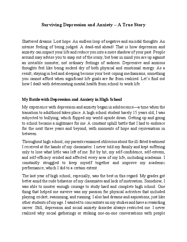 Surviving Depression and Anxiety - A True Story - Fiverr.pdf