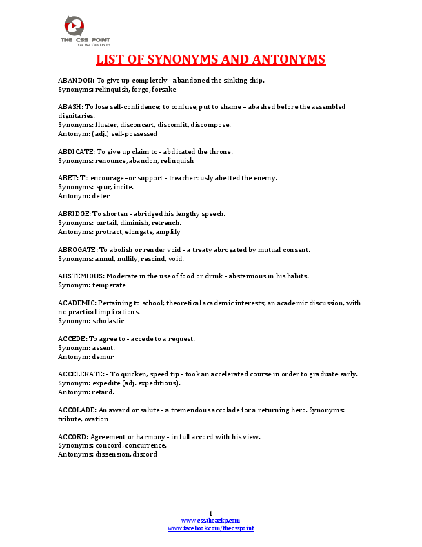 500 Word List of Synonyms and Antonyms.pdf