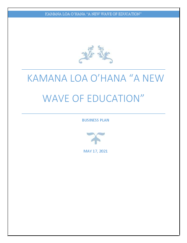 Hawaii Education Businessl Plan.pdf