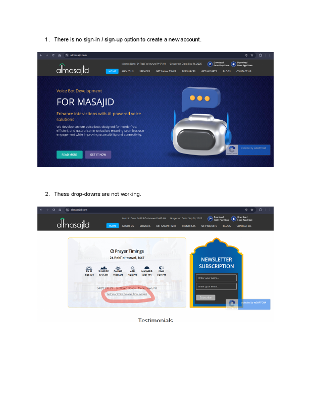 allmasajid bug report (web).pdf