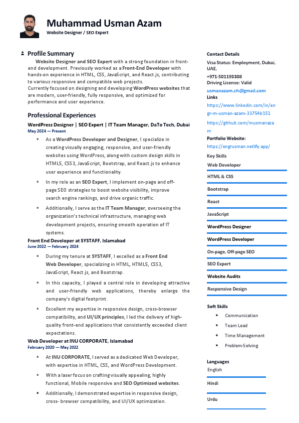 M_Usman_Azam Web Developer.pdf