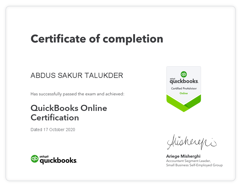 QuickBooksOnlineCertification - ABDUS SAKUR TALUKDER.pdf