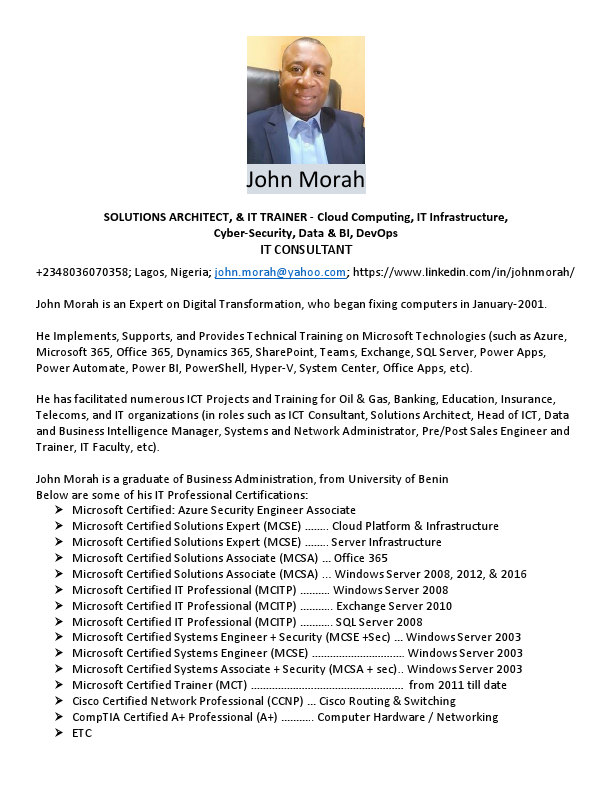 Resume - John_Morah.pdf