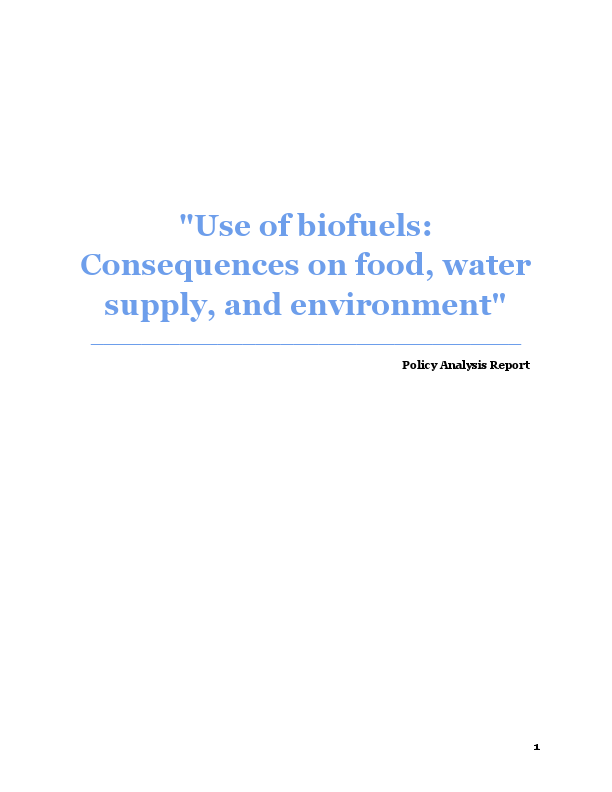 _1-Use of biofuels_ Consequences on food, water supply and environment.pdf