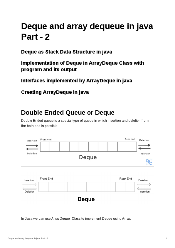 Deque and array dequeue in java Part - 2 425a185ecd304130b0c23dfcdafee83a.pdf