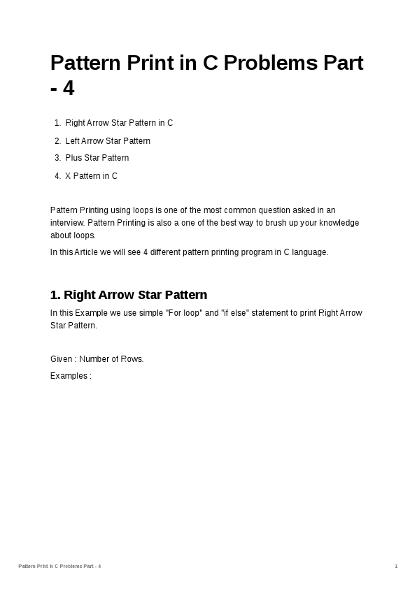 Pattern Print in C Problems Part - 4 fec2a89dc92c44b9bcbd57ee28a5a18d.pdf