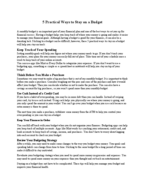 5 Practical Ways to Stick to a Monthly Budget.pdf