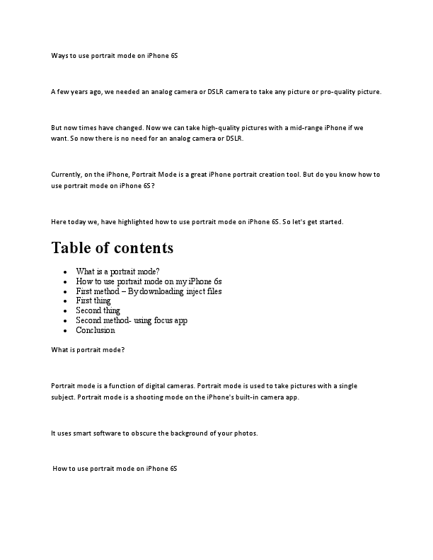 Ways to use portrait mode on iPhone 6S.pdf