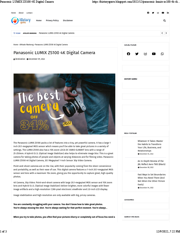 Panasonic LUMIX ZS100 4K Digital Camera.pdf