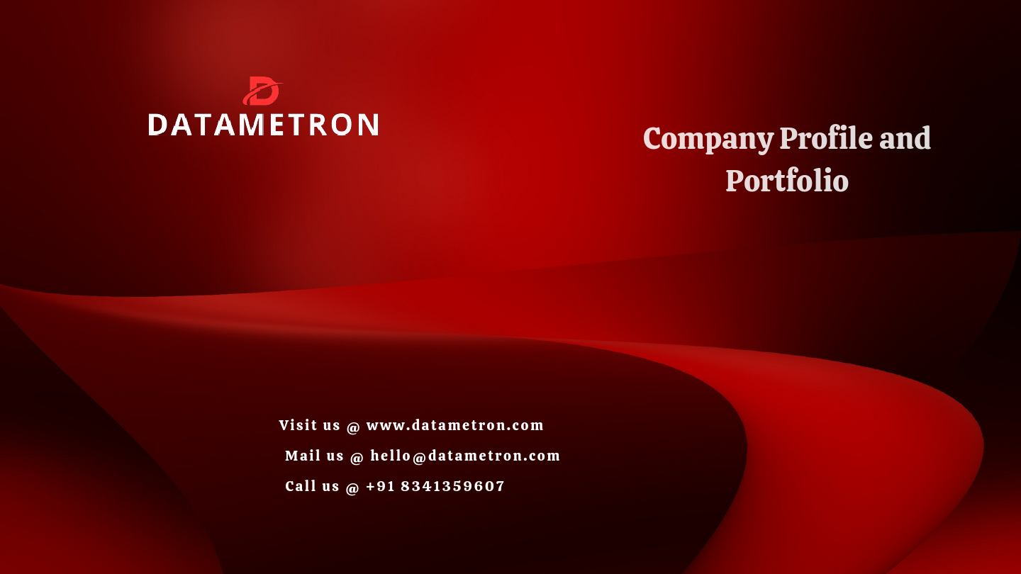 DATAMETRON Company Profile and Portfolio .pdf